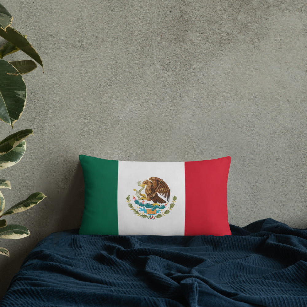 Mexican Flag Pillow