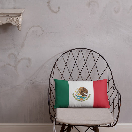 Mexican Flag Pillow