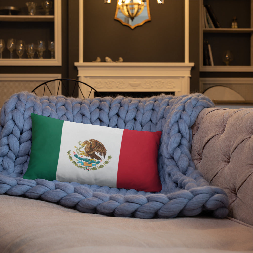 Mexican Flag Pillow