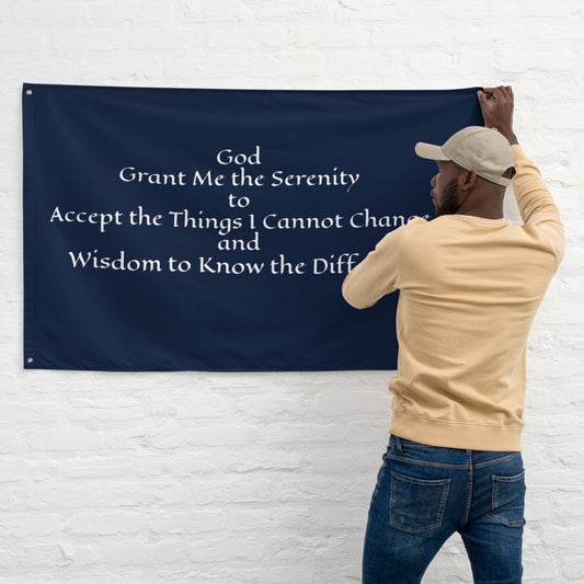 Serenity Prayer Flag