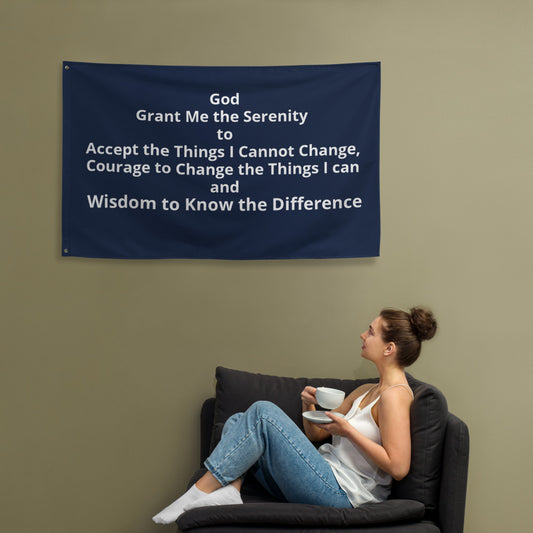 Serenity Prayer Flag