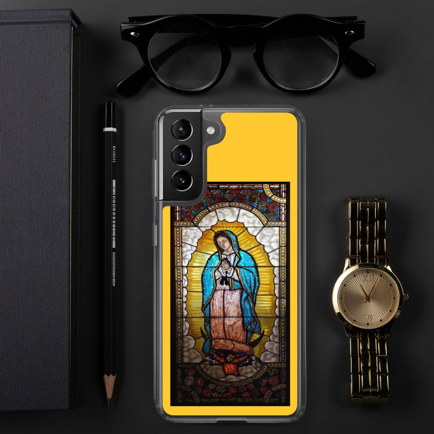 Our Lady of Guadalupe Clear Samsung®Case
