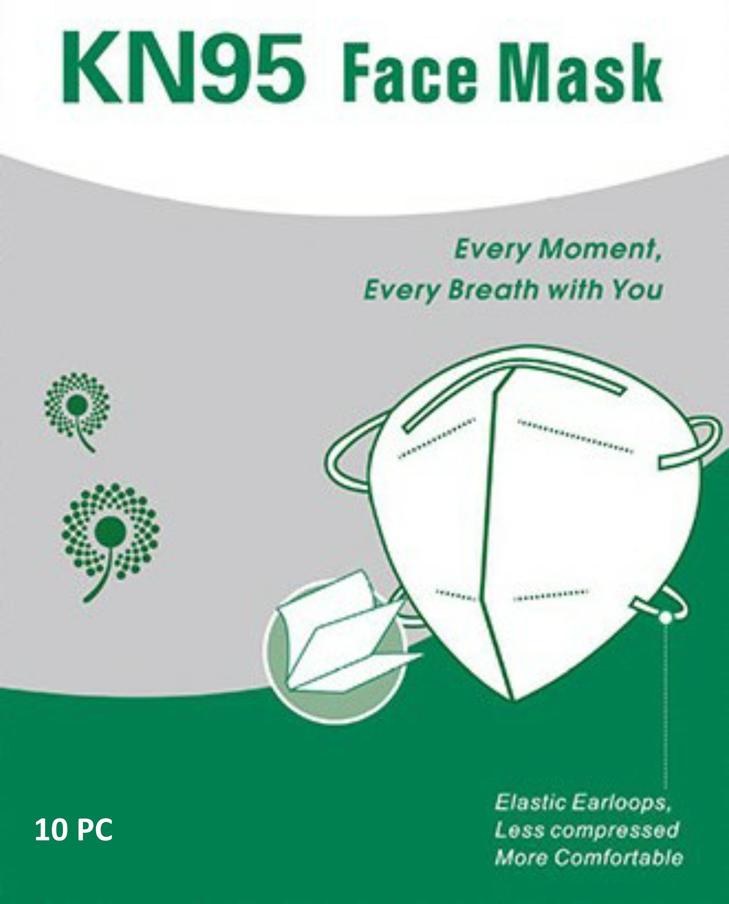 KN95 Face Mask -10 PACK