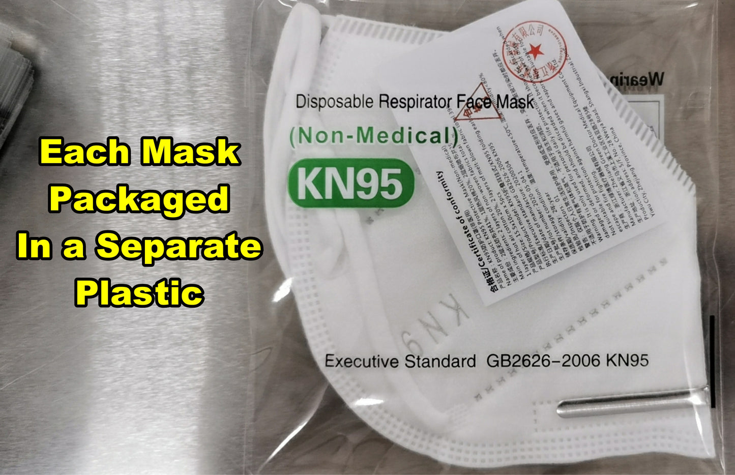 KN-95  Mask - 10 Pk