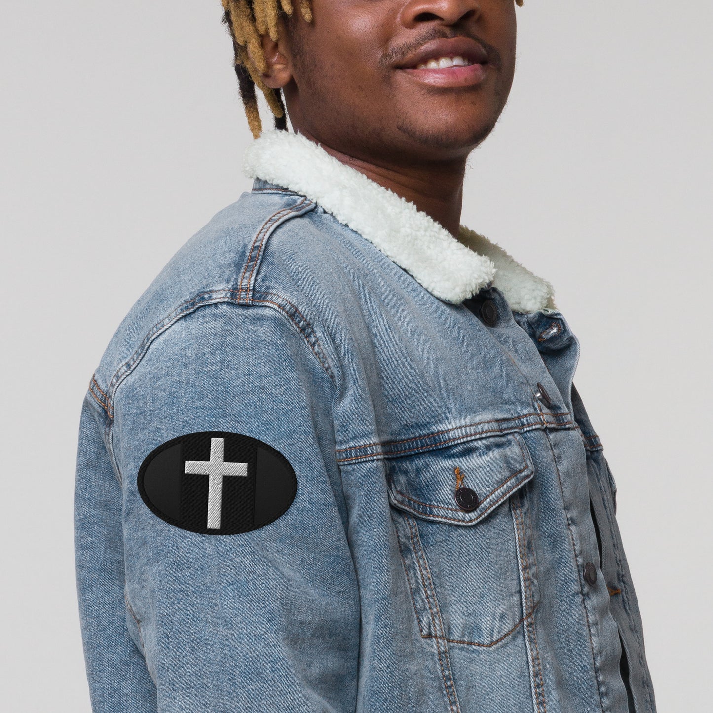 Embroidered Faith Patch