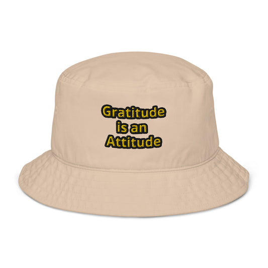 Organic bucket hat