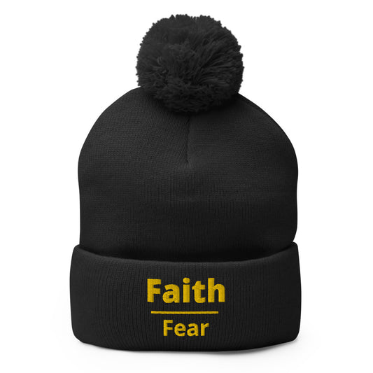 Faith Pom-Pom Beanie