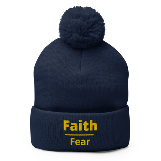 Faith Pom-Pom Beanie