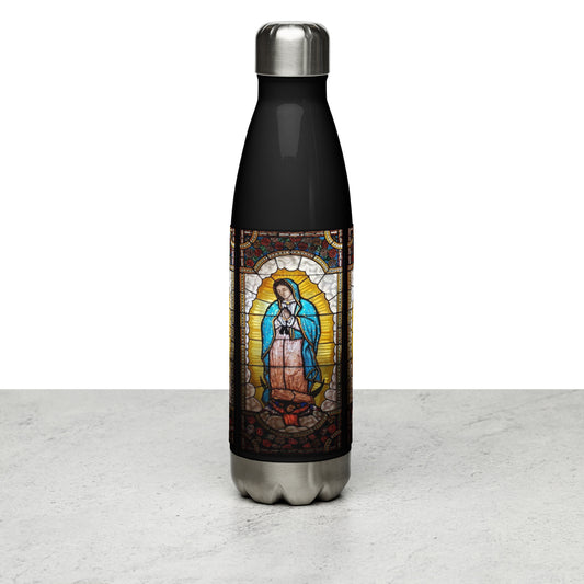 Our Lady of Guadalupe Water Bottle 17oz