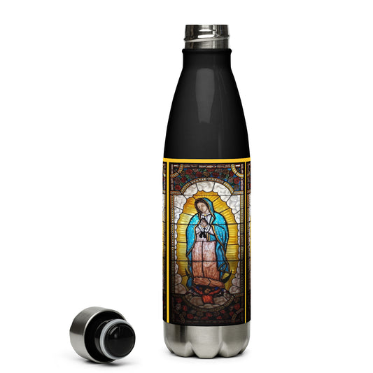 Our Lady of Guadalupe Stainless Steel Water Bottle 17oz