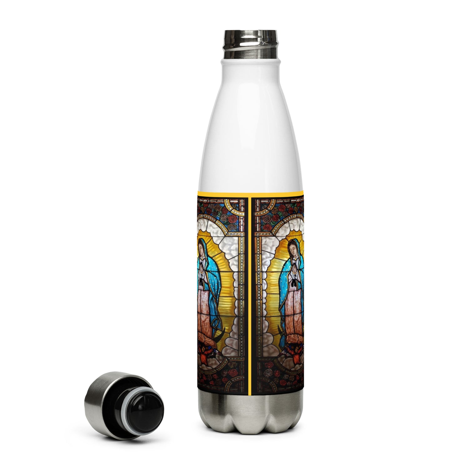 Our Lady of Guadalupe Stainless Steel Water Bottle