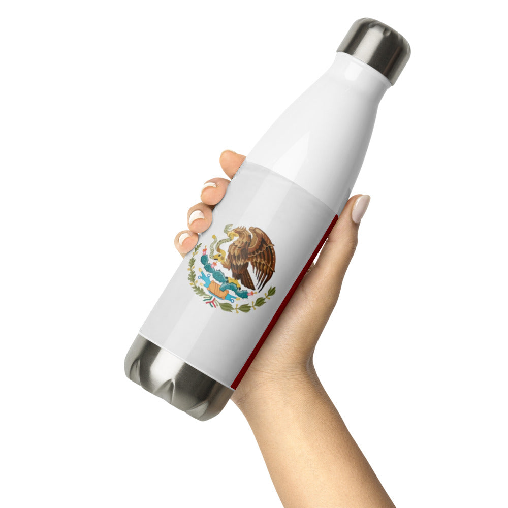 Mexican Flag Water Bottle 17oz