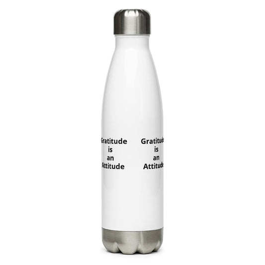 Gratitude Water Bottle 17oz