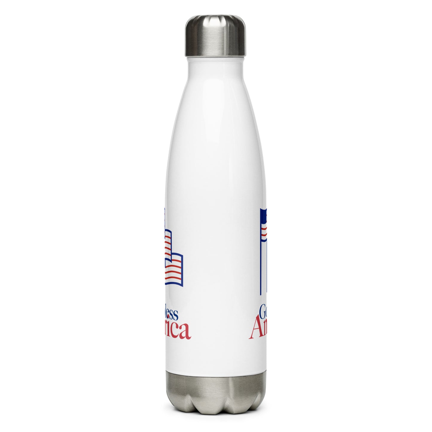 Patriotic Stainless Steel Water Bottle