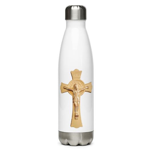 Crucifix Water Bottle 17oz