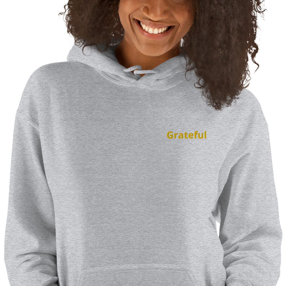 Grateful Hoodie - This Product May Be Customized With Your Own Word.