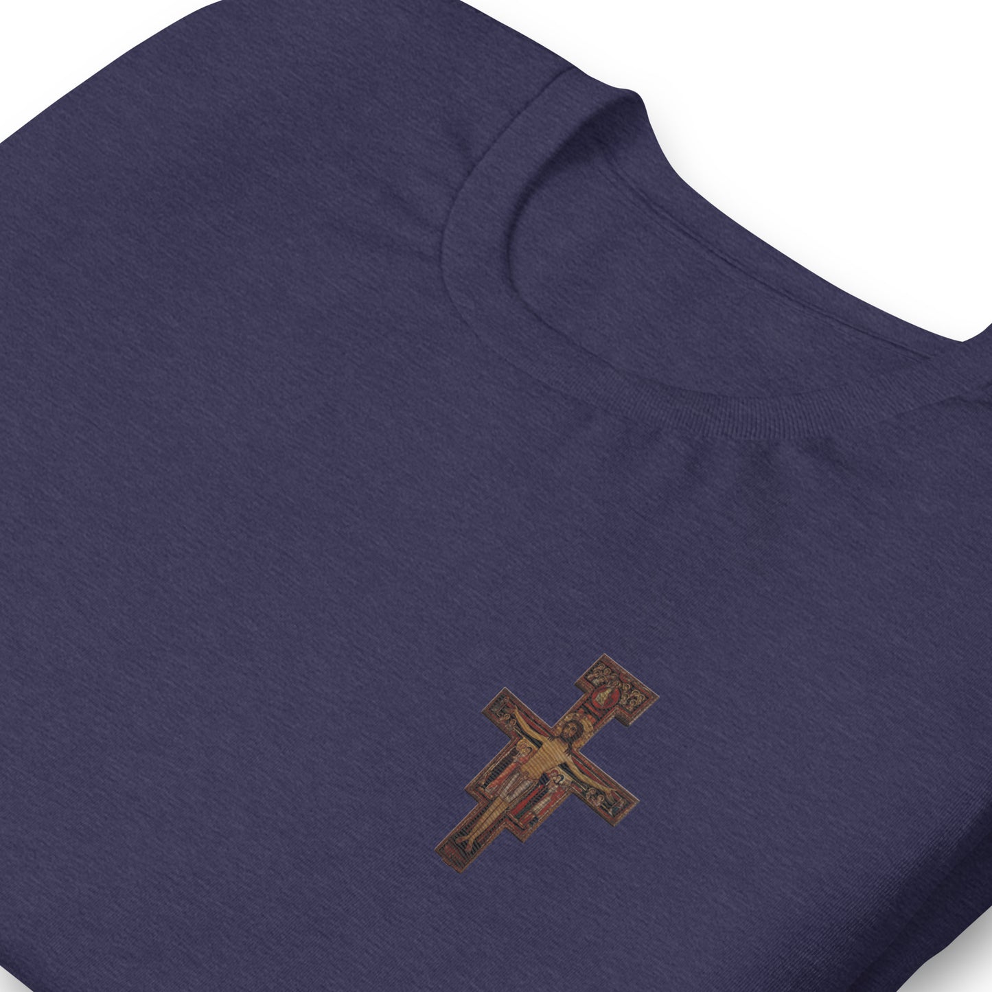 Embroidered Crucifix Shirt