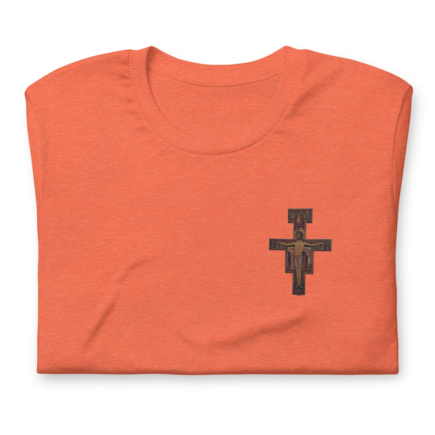 Embroidered Crucifix Shirt
