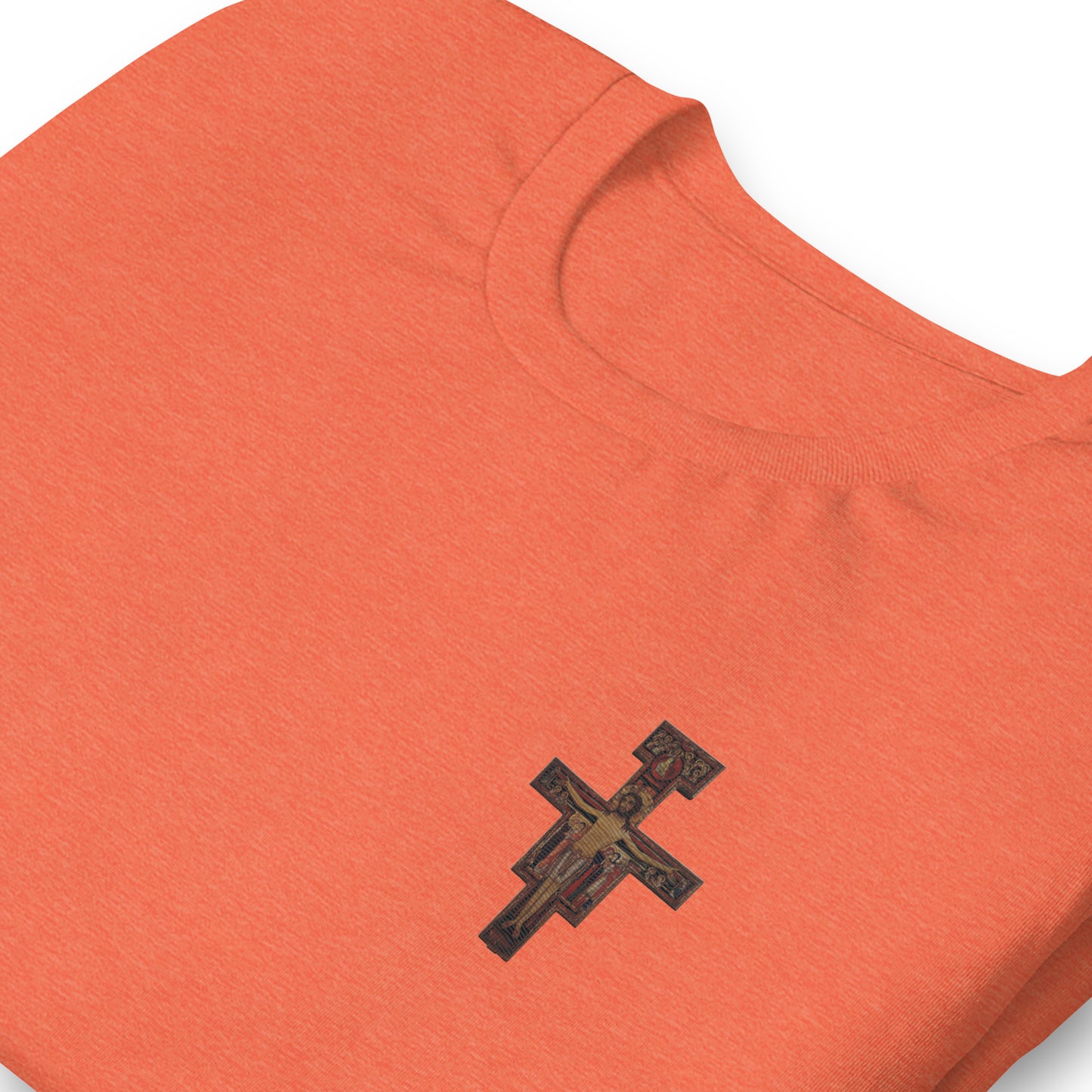 Embroidered Crucifix Shirt