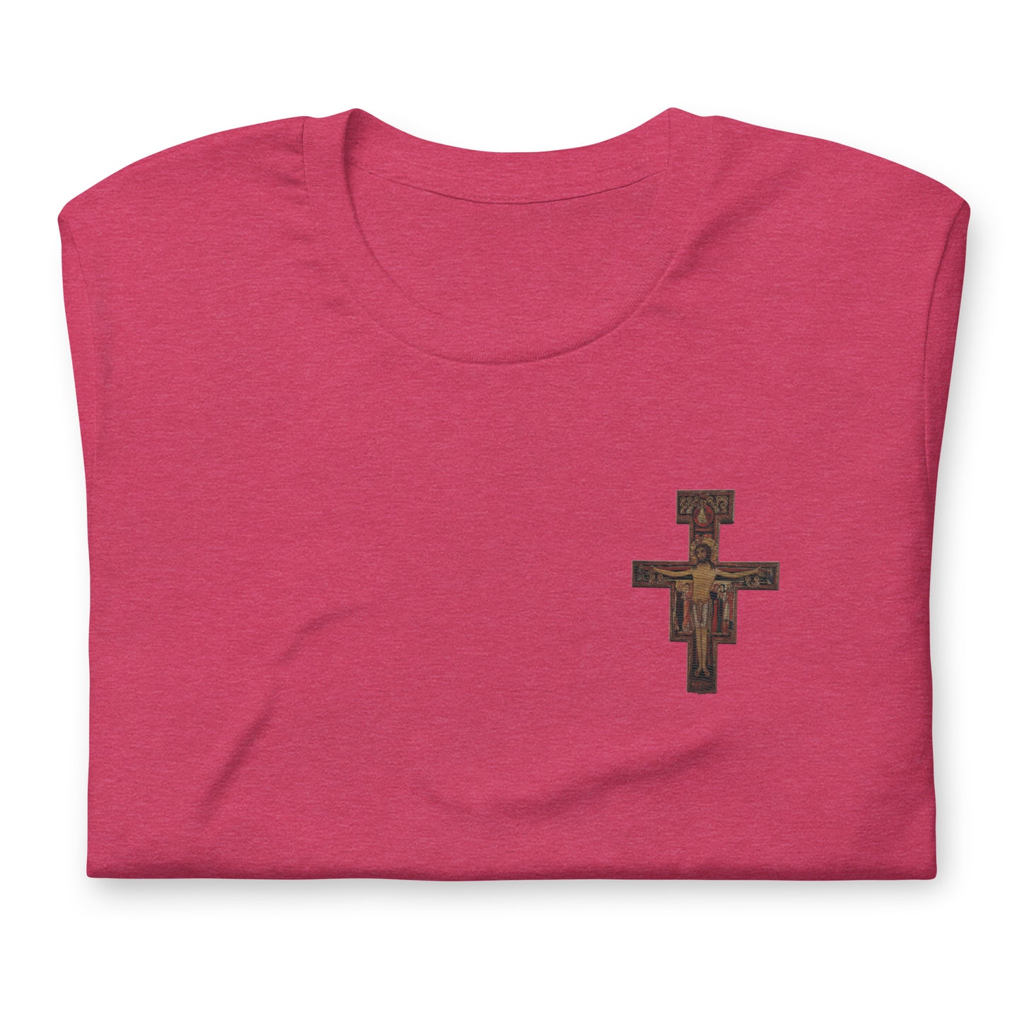 Embroidered Crucifix Shirt