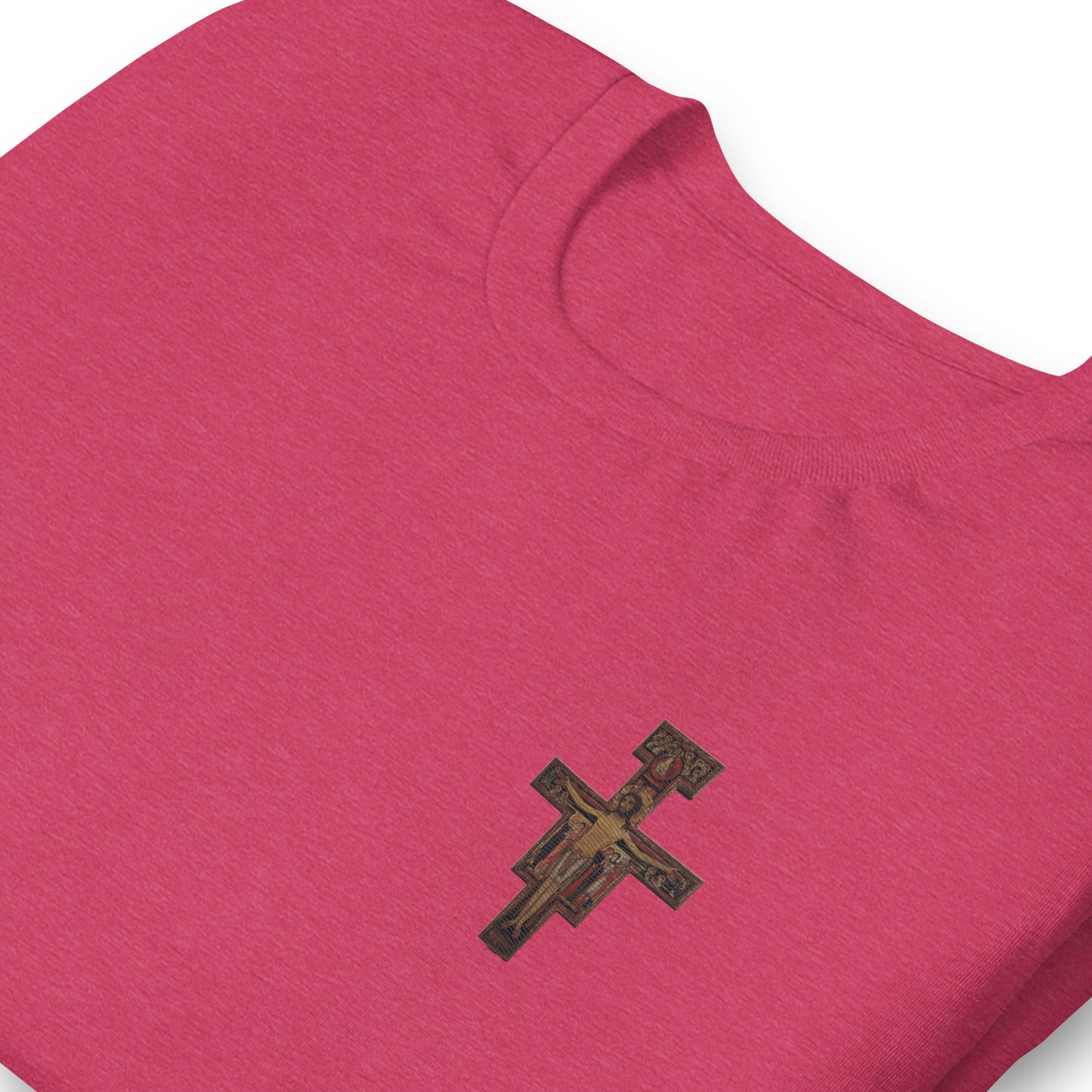 Embroidered Crucifix Shirt