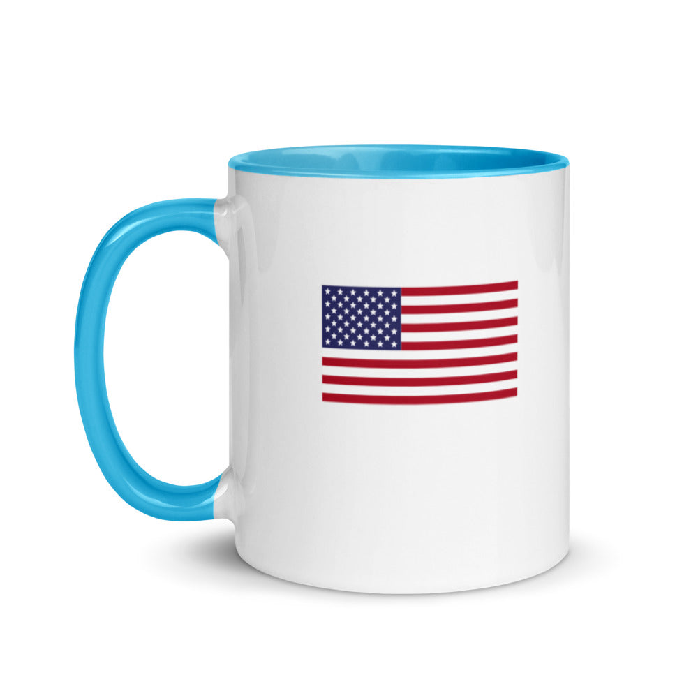 Patriotic Mug with Color Inside