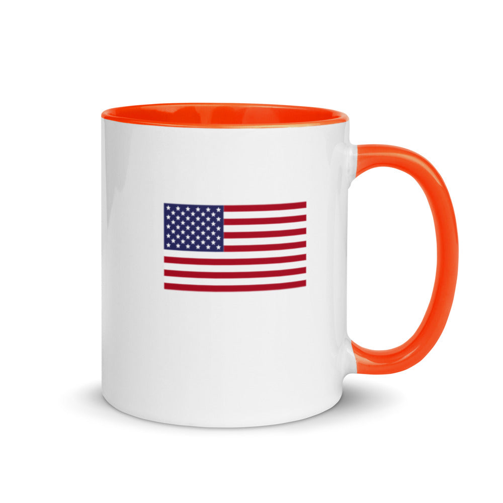 Patriotic Mug with Color Inside