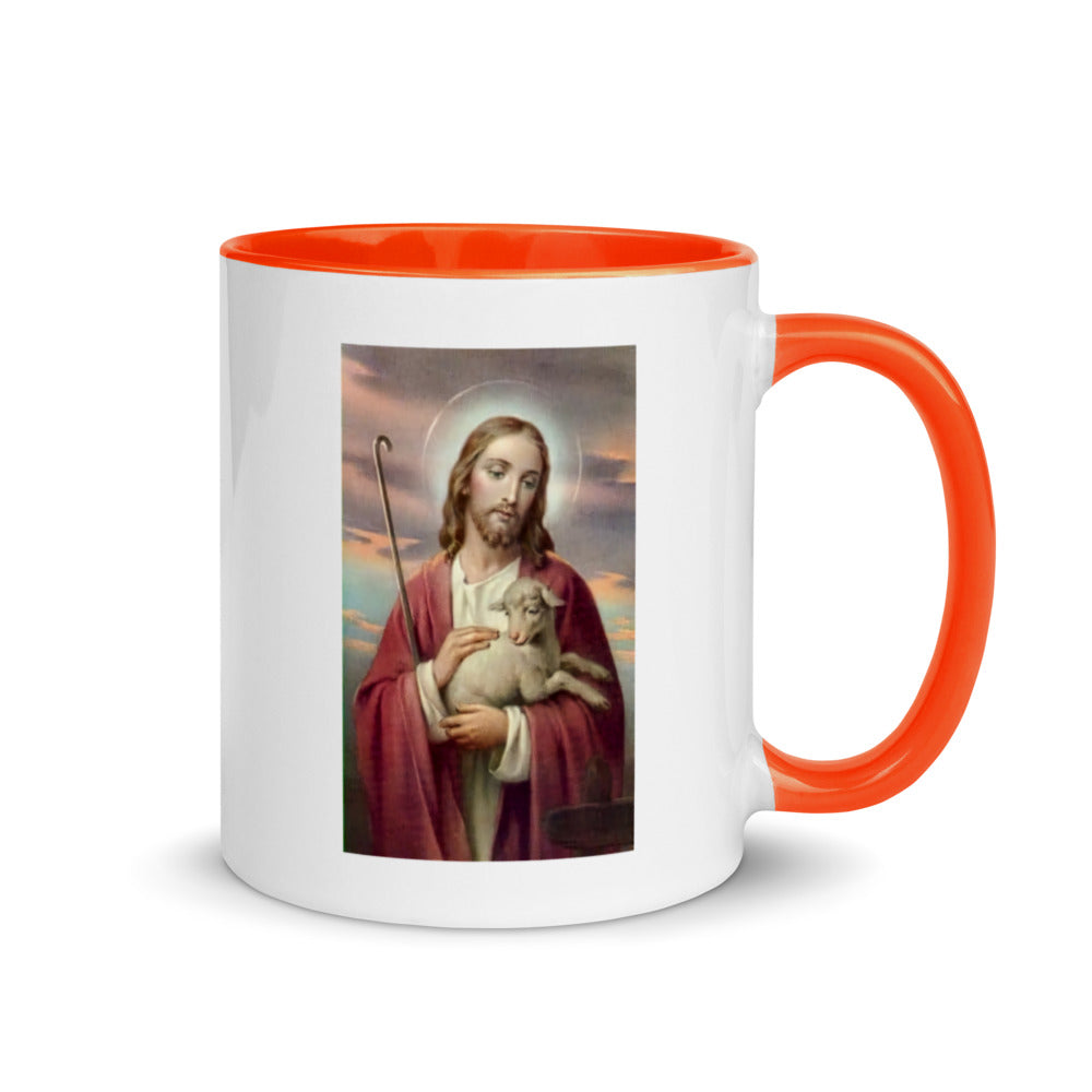 Jesus Mug with Color Inside