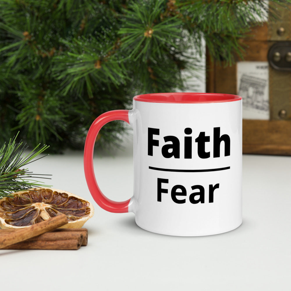 Faith Mug with Color Inside