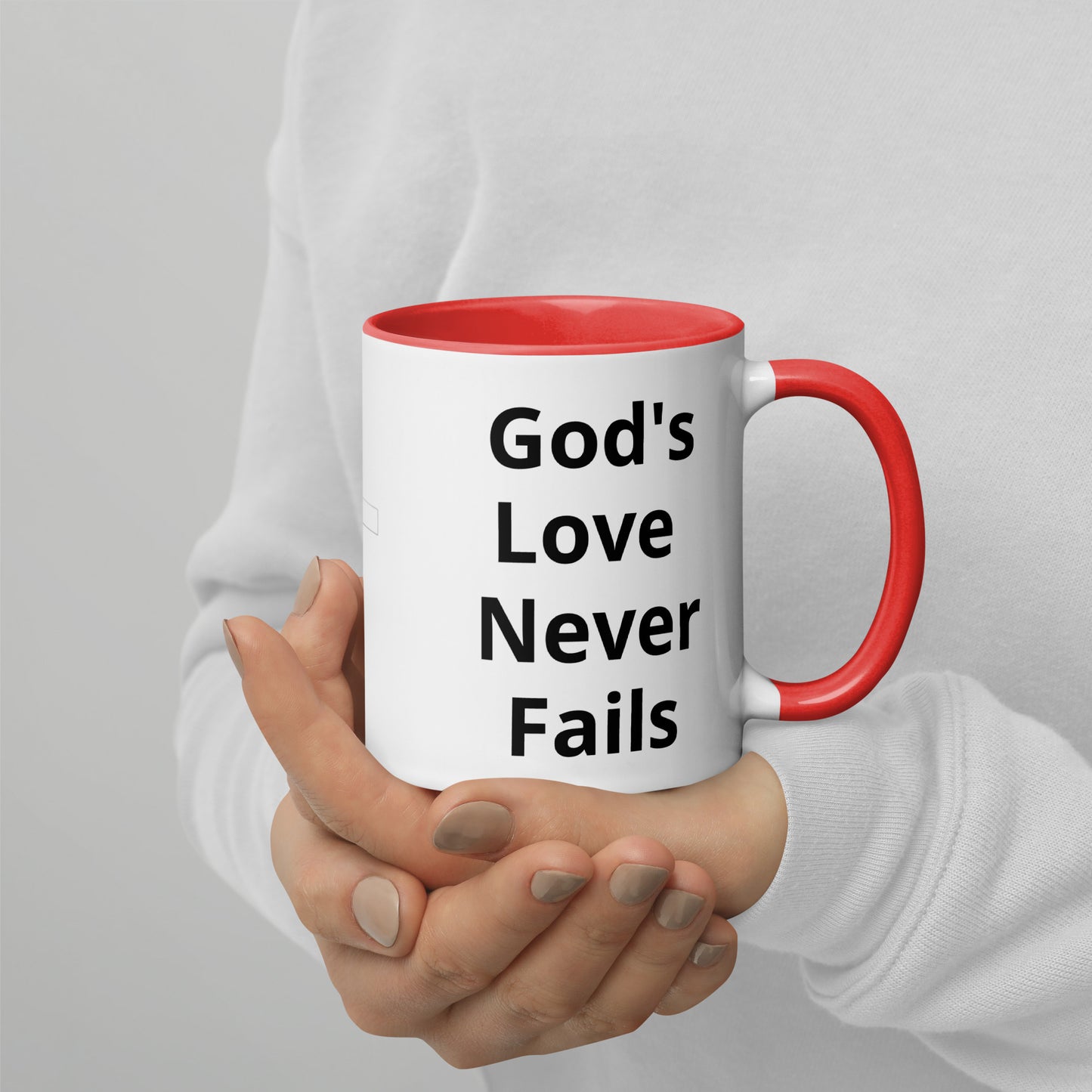 Love Mug with Color Inside