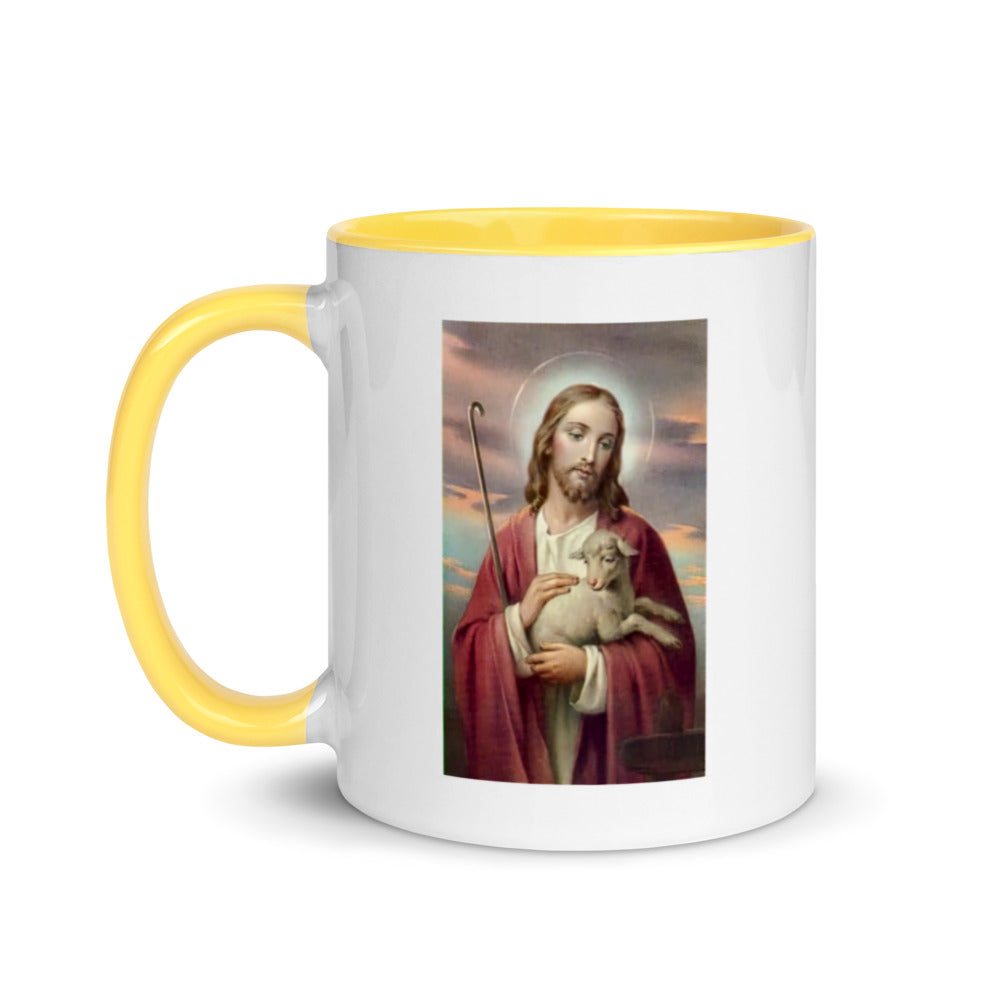 Jesus Mug with Color Inside