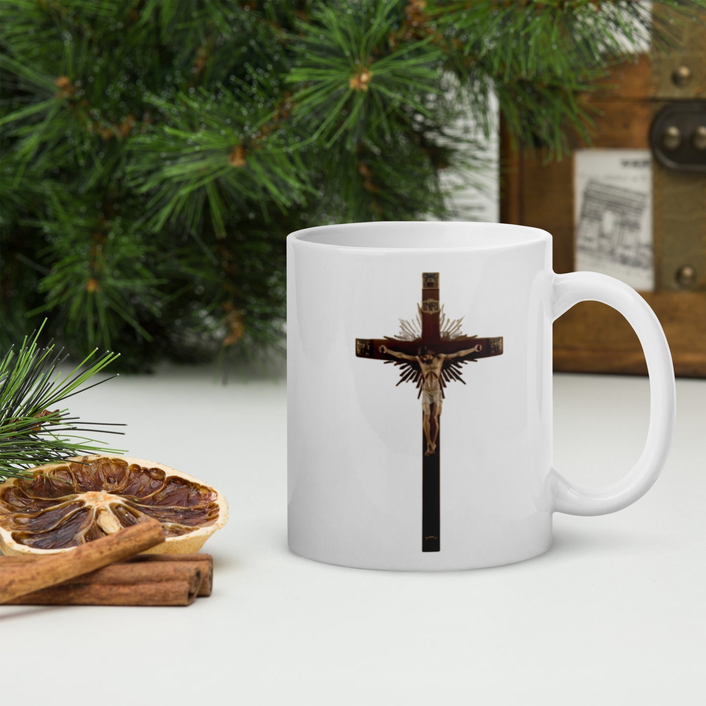 Crucifix Mug