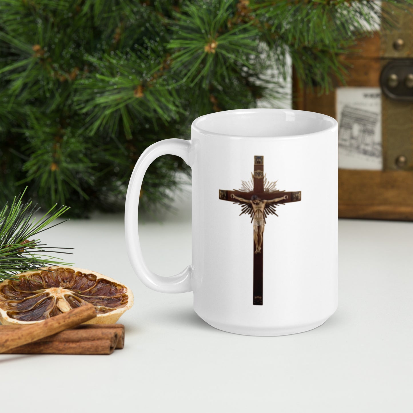 Crucifix Mug