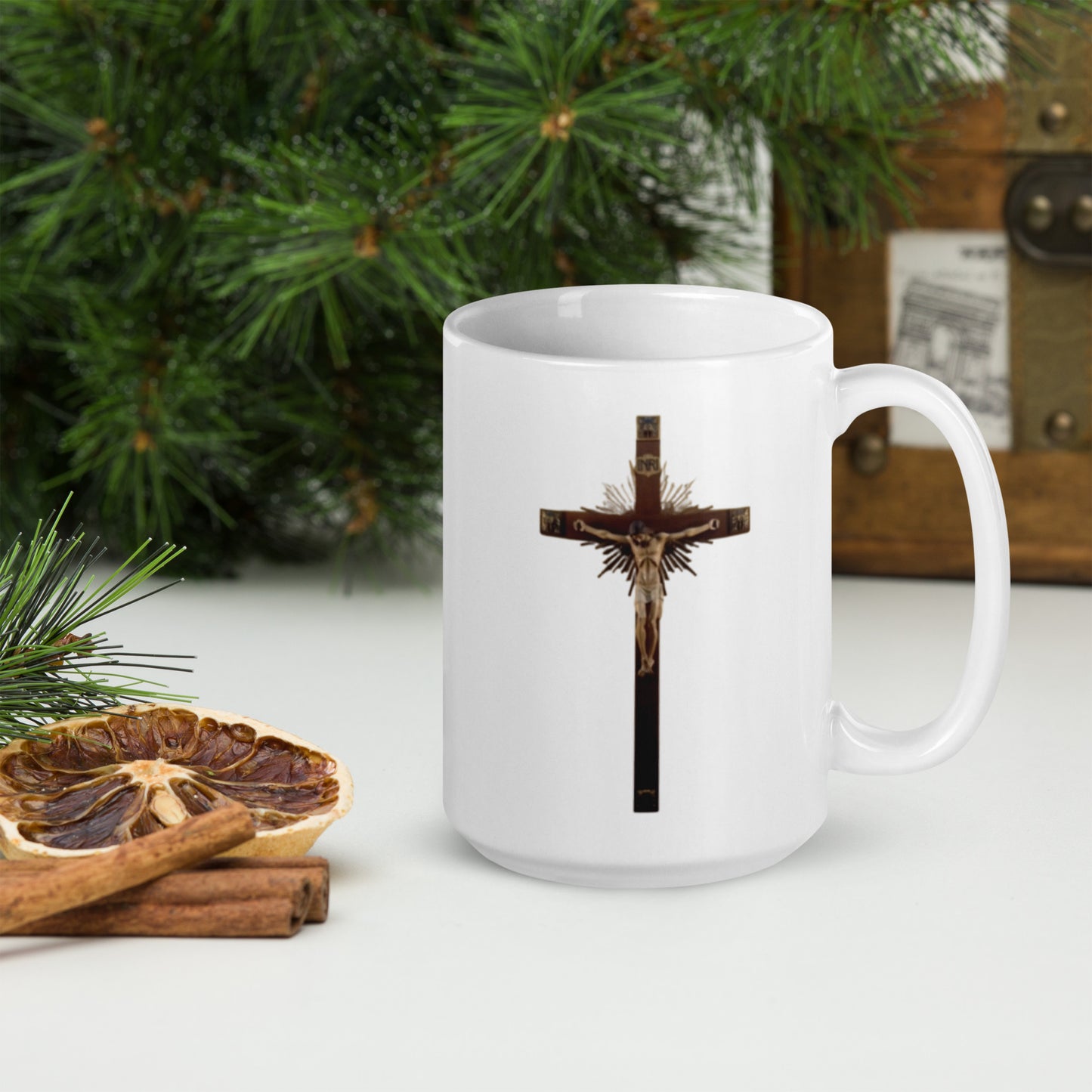 Crucifix Mug